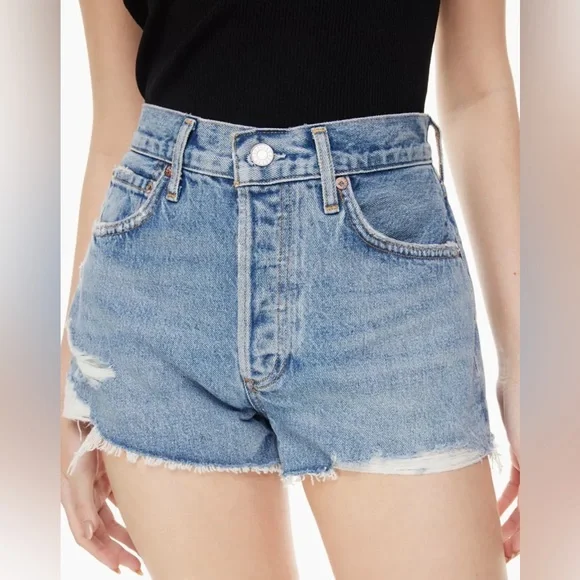 Agolde Parker Shorts - Picture 1 of 8